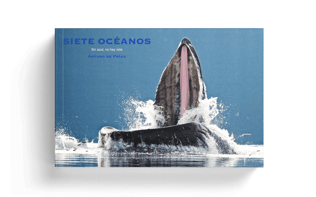 Libro de fotografía de naturaleza SIETE OCÉANOS (A. de Frías)