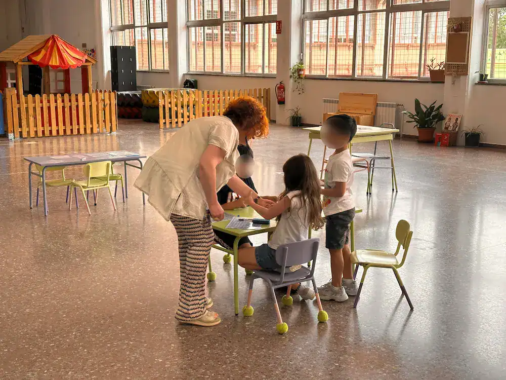 2025 06 - ESP - Zaragoza CEIP Sto Domingo 4 Aulas de Bienestar, uno de los proyectos solidarios de la fundación DESEA.