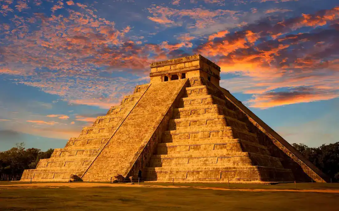 En la presentación del libro América disfrutamos de imágenes como esta fotografía de Chichen Itza.