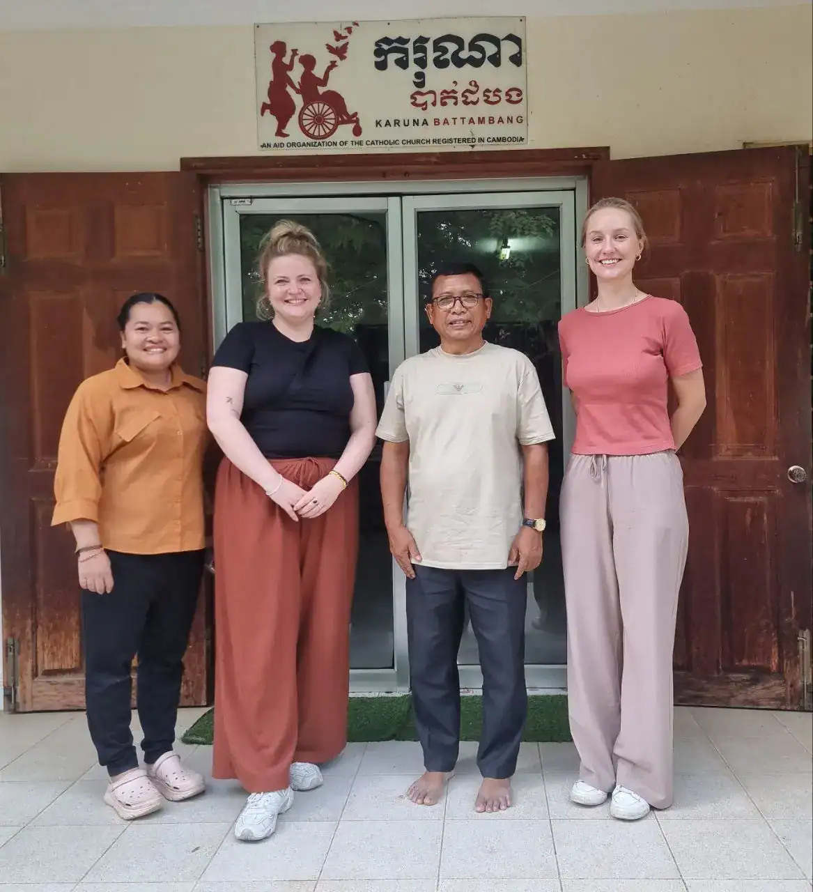 KBO, organización dedicada a la protección de la población vulnerable y líder del proyecto de desarrollo rural en Camboya