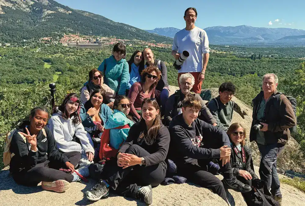 Salida de fotografía en la naturaleza al Bosque de la Herrería con alumnos del IES Jaime Ferrán.